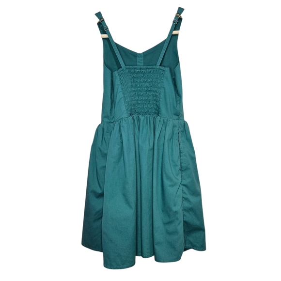 Abercrombie Kids Green Sundress Sleeveless Sweetheart - Picture 2 of 5